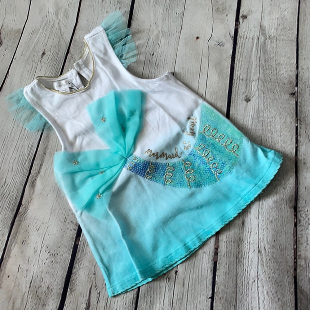 MudPie Blue Mermaid Tunic